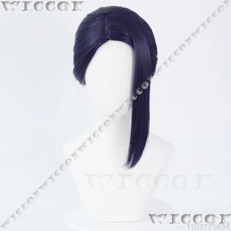 Anime Cosplay Blue Hair - x;3,f6'b7\g,Caitlyn Kiramman Arance S2 Anime-Spiel LOL
