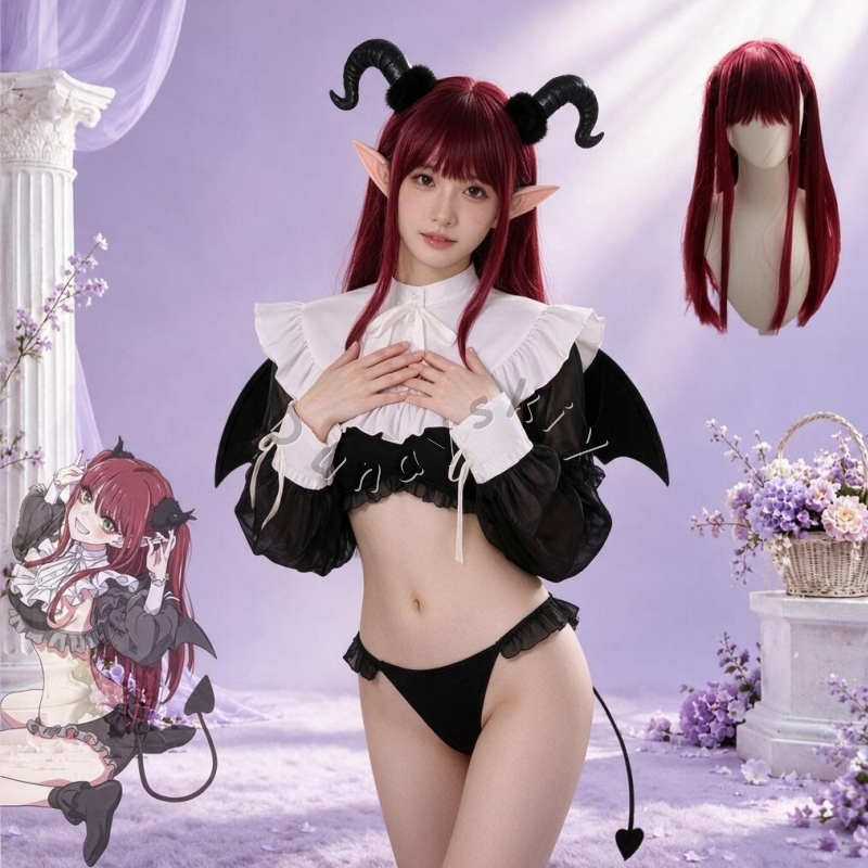 Kitagawa Anime Cosplay - Liz Cosplay Halloween Bunny Demon My