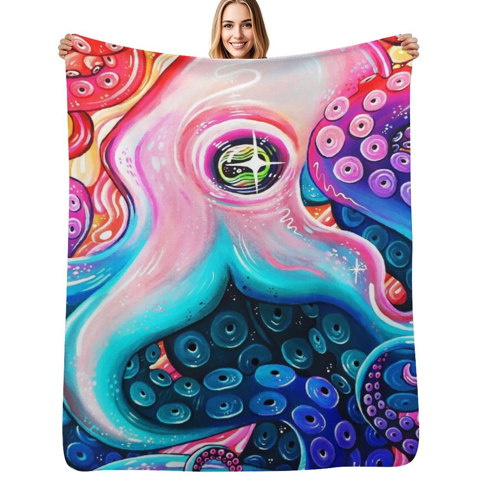Anime Cosplay Idea - GlitterOctopus Wurfdecke, Valentinstagsgeschenkideen für Winter, Cosplay,