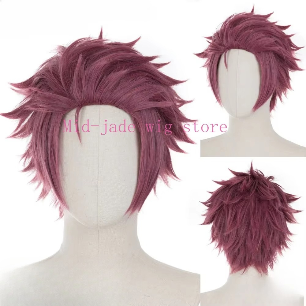 Anime Cosplay Blue Hair - Sae Itoshi Cosplay-Perücke, blau, schwarz, kurzes