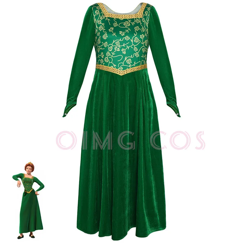 Anime Cosplay Ladies - Prinzessin Fiona Cosplay Kostüm Erwachsene Karneval