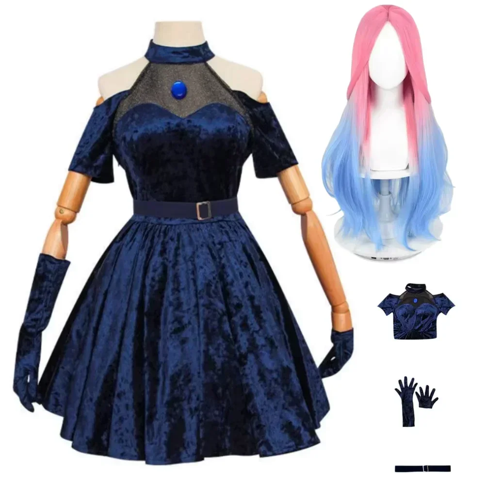 Mizi Cosplay Kostüm Anime Alie – Anime Cosplay Blue Hair Bewertung und Preis
