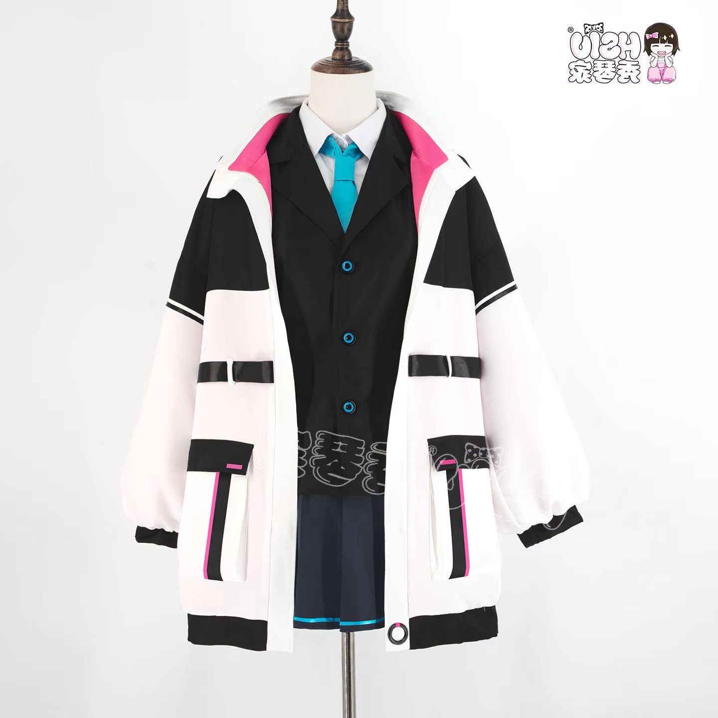 Blue Archive Kei Cosplay Kostü – Anime Cosplay Blue Hair Bewertung und Preis