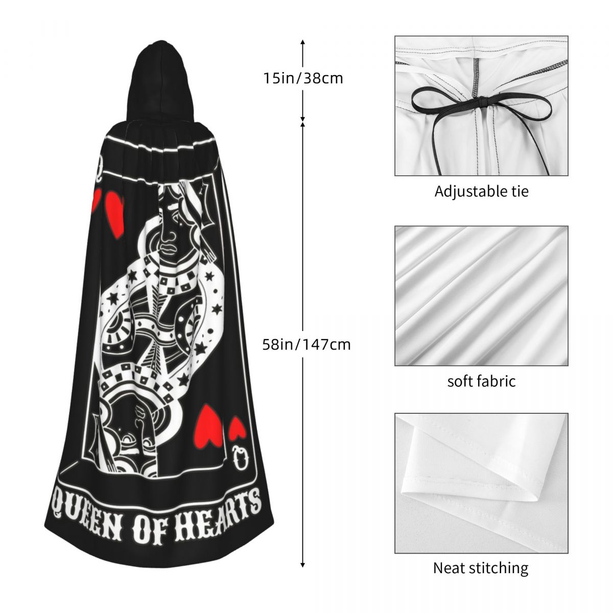 Queen Of Hearts Halloween-Desi – Anime Cosplay Idea Bewertung und Preis